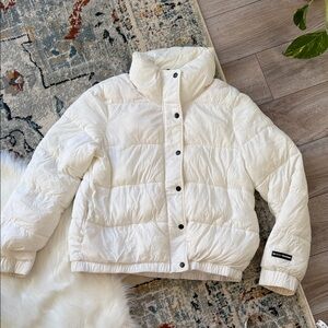 DKNY Sport logo puffer jacket